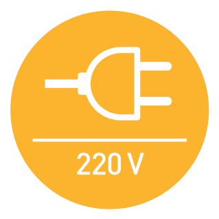 220V barošana