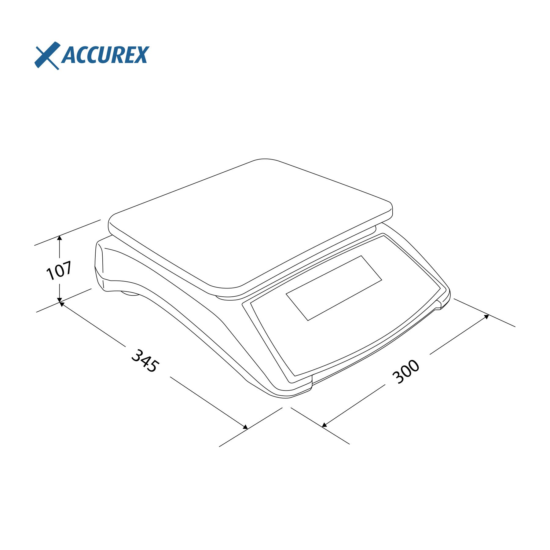 Galda svari ACCUREX DSX-3 - Image 2